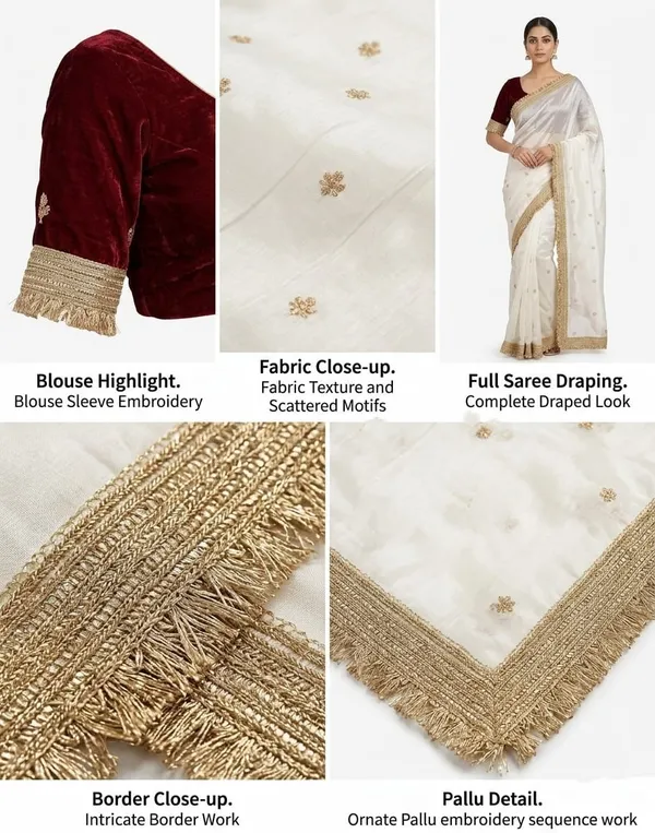 White_Fandy_Satin_Premium_Saree_For_Women