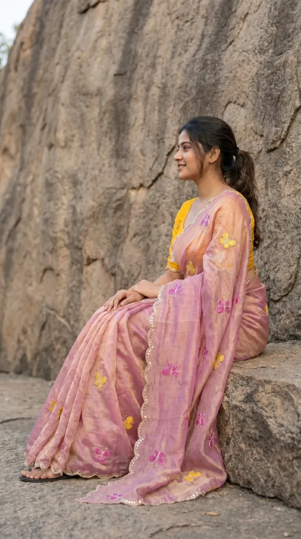 Pink_Fandy_Chiffon_Satin_Premium_Saree_For_Women