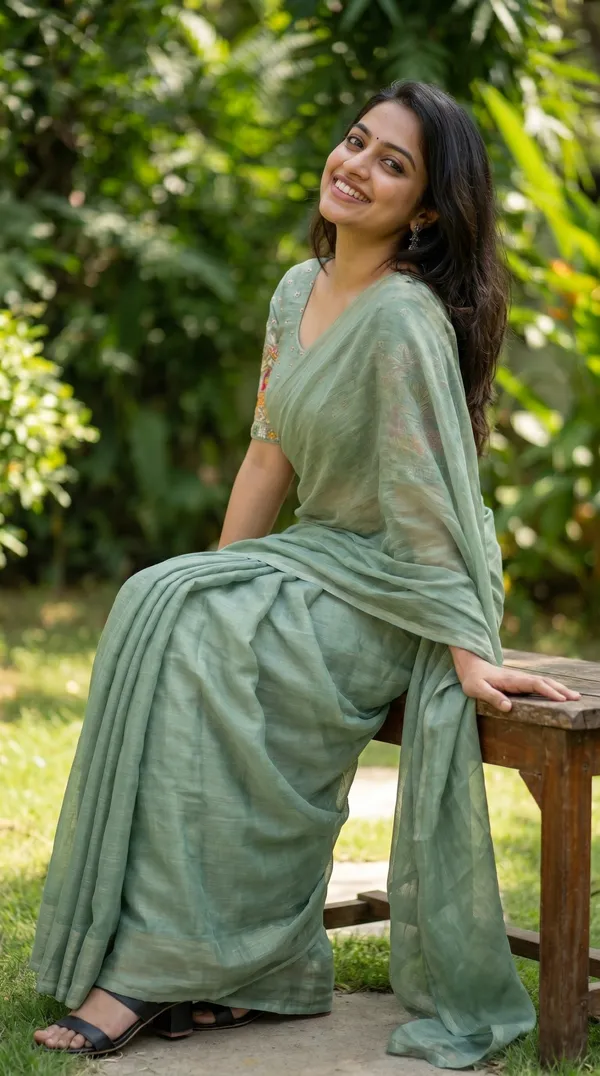 Green_Fandy_Chiffon_Satin_Premium_Saree_For_Women