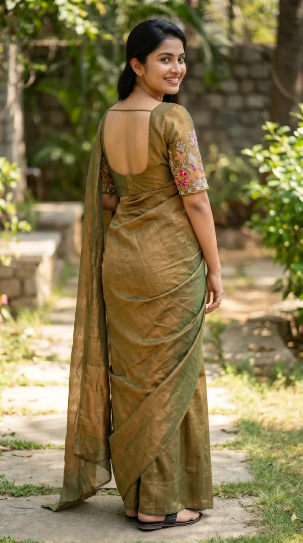 Mustard_Gold_Fandy_Chiffon_Satin_Premium_Saree_For_Women