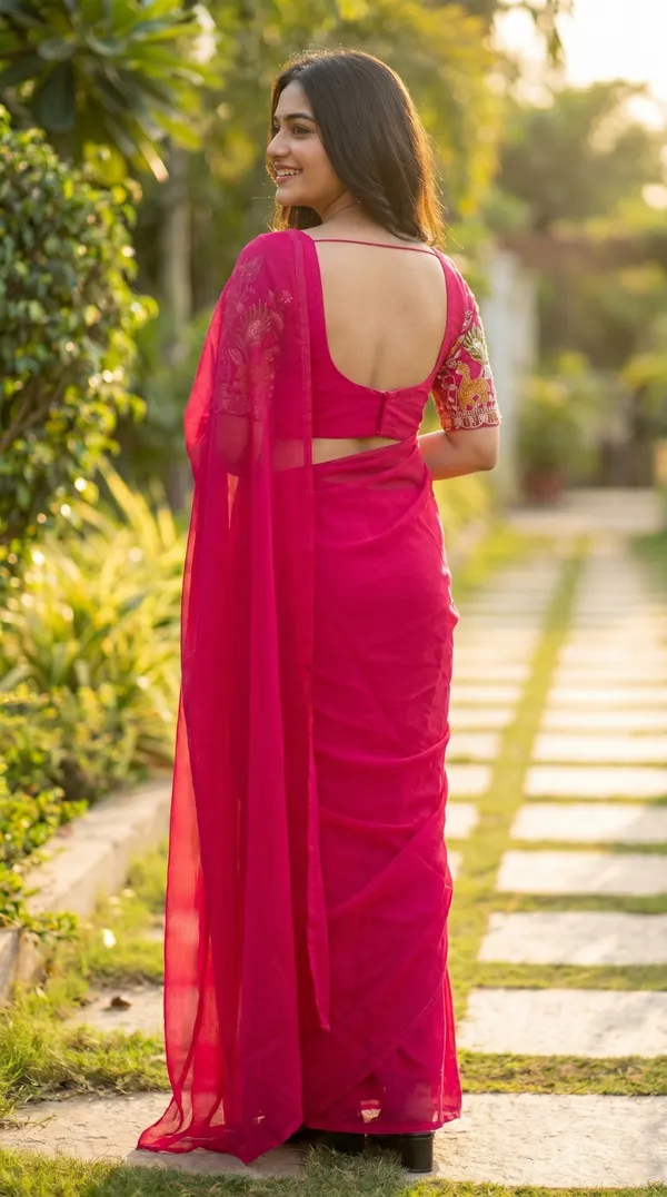 Pink_Fandy_Chiffon_Satin_Premium_Saree_For_Women