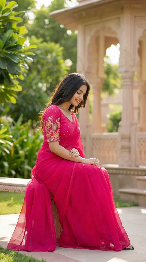 Pink_Fandy_Chiffon_Satin_Premium_Saree_For_Women