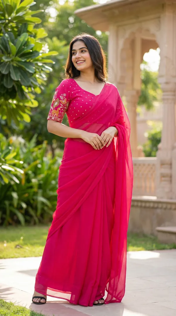 Pink_Fandy_Chiffon_Satin_Premium_Saree_For_Women