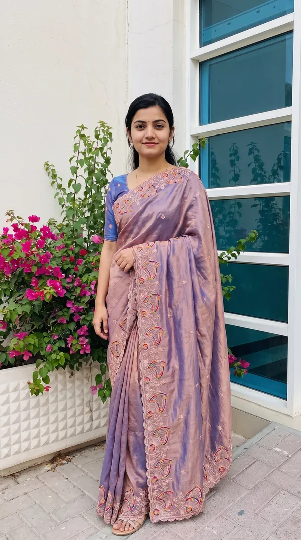 Lavender_Fandy_Chiffon_Satin_Premium_Saree_For_Women
