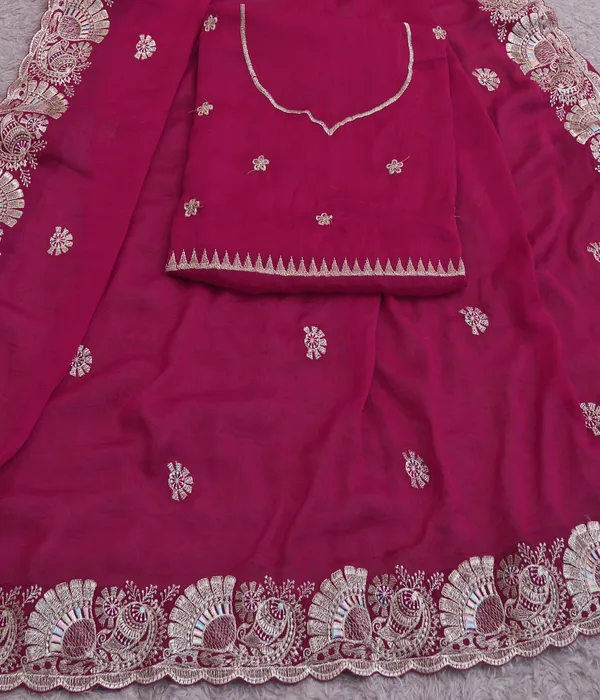 Magenta_Cresh_Rangoli_Premium_Saree_For_Women