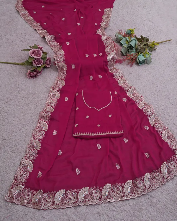 Magenta_Cresh_Rangoli_Premium_Saree_For_Women