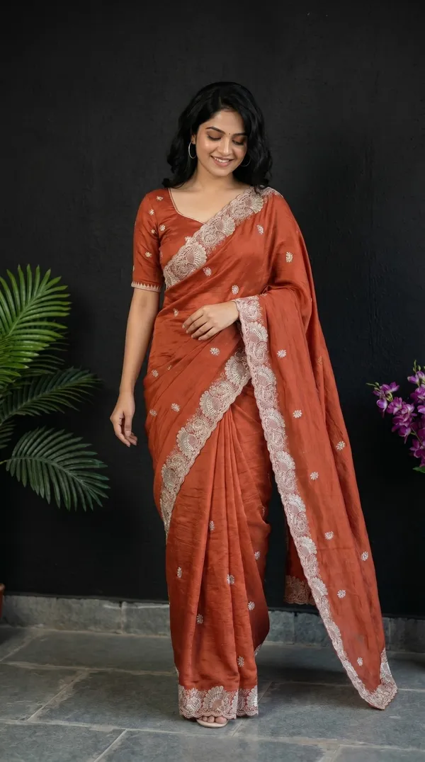 Rust_Red_Cresh_Rangoli_Premium_Saree_For_Women