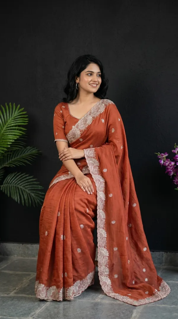 Rust_Red_Cresh_Rangoli_Premium_Saree_For_Women