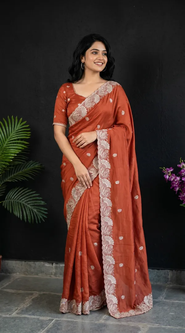 Rust_Red_Cresh_Rangoli_Premium_Saree_For_Women