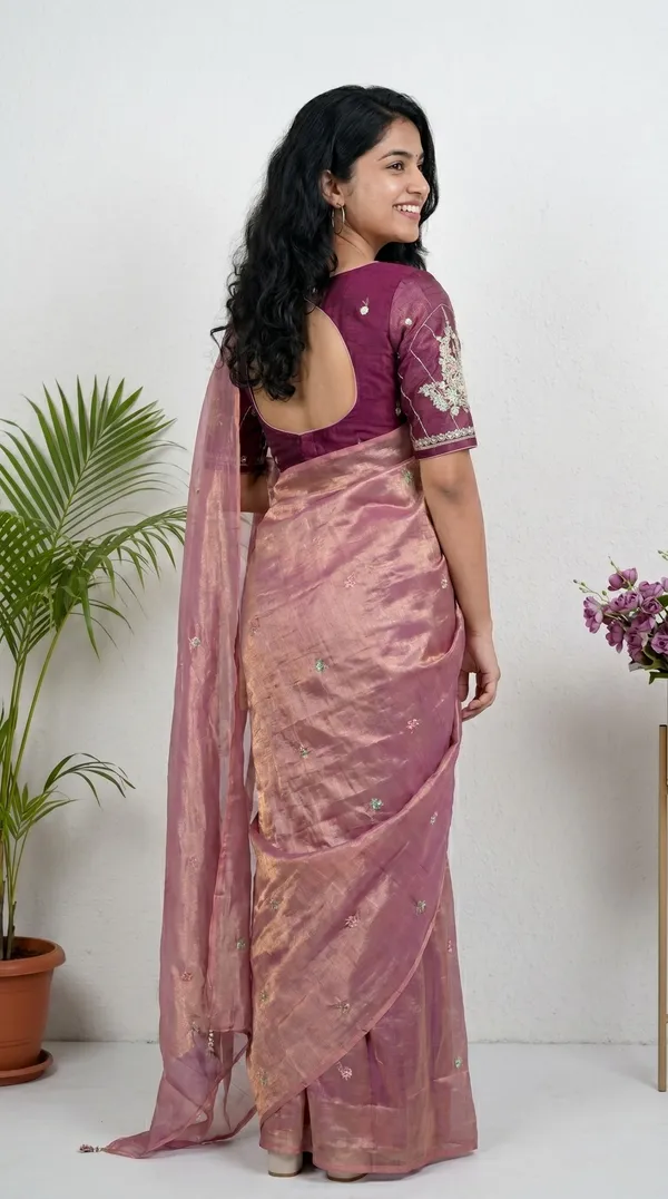 Dusty_Rose_Fandy_Chiffon_Satin_Premium_Saree_For_Women