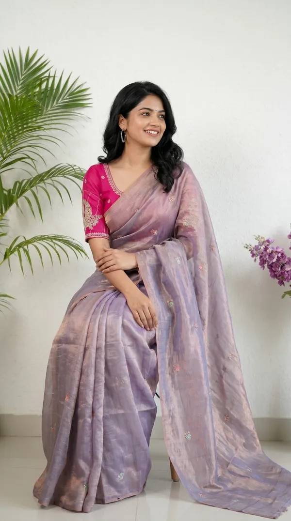 Rose_Gold_Fandy_Chiffon_Satin_Premium_Saree_For_Women