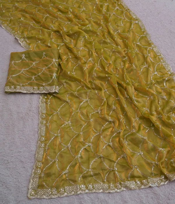 Mustard_Fandy_Satin_Premium_Saree_For_Women