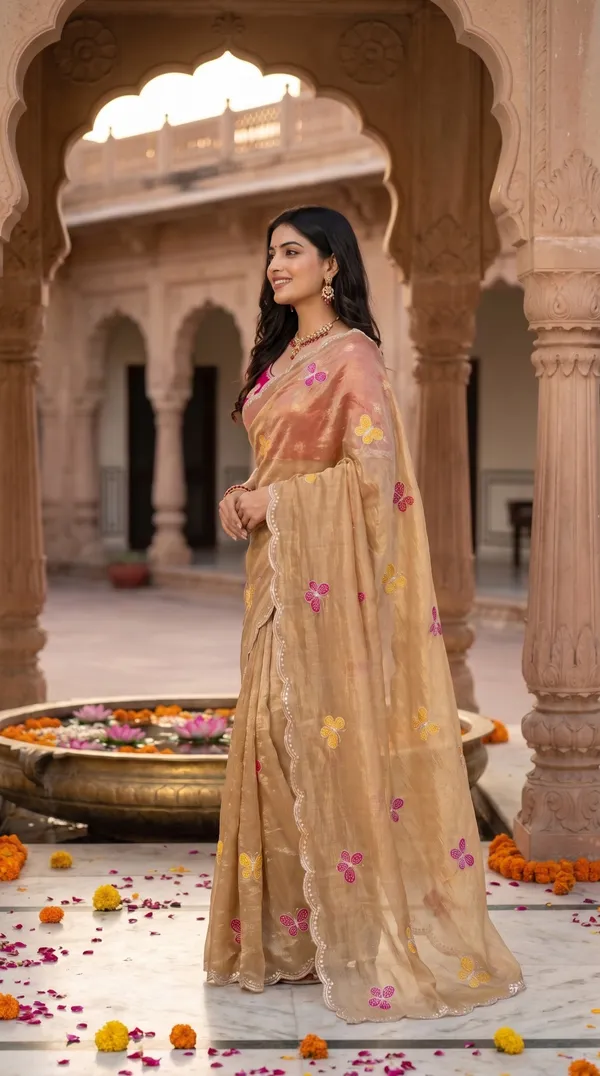 Beige_Fandy_Chiffon_Satin_Premium_Saree_For_Women