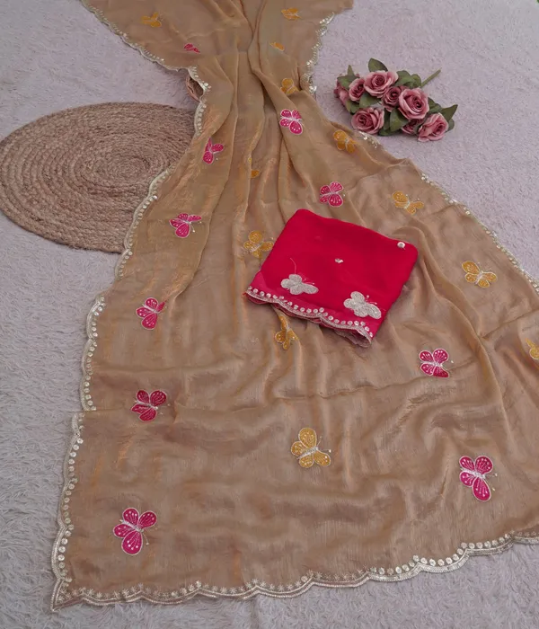 Beige_Fandy_Chiffon_Satin_Premium_Saree_For_Women