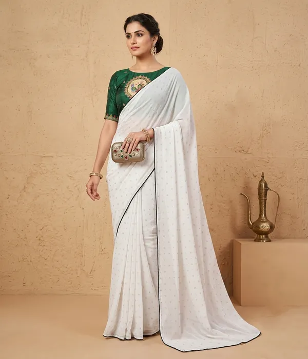 White_Green_Vichitra_And_Bahubali_Sana_Silk_Premium_Saree_For_Women
