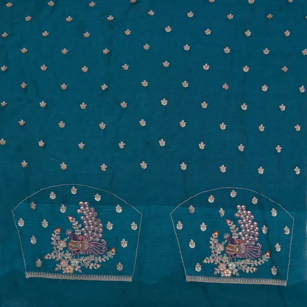 Light_Blue_Fandy_Chiffon_Satin_Premium_Saree_For_Women