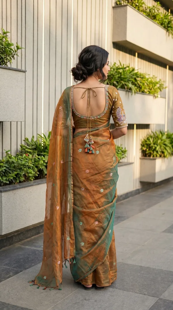 Light_Brown_Fandy_Chiffon_Satin_Premium_Saree_For_Women