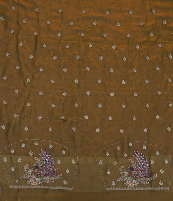 Light_Brown_Fandy_Chiffon_Satin_Premium_Saree_For_Women