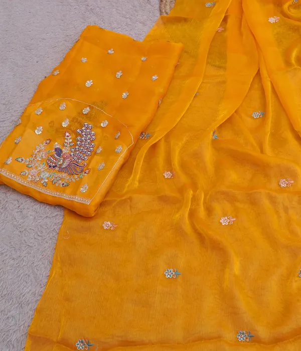 Yellow_Fandy_Chiffon_Satin_Premium_Saree_For_Women