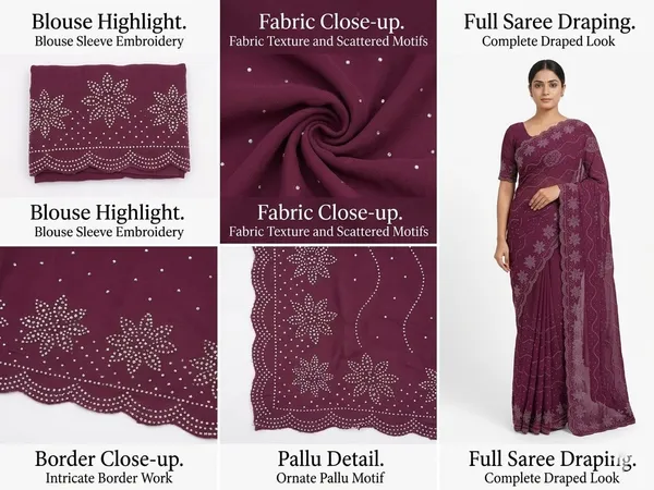 Deep_Wine_Vichitra_Premium_Saree_For_Women