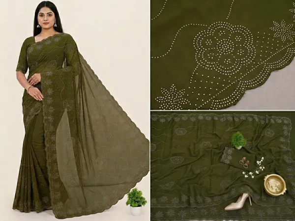 Mehendi_Vichitra_Premium_Saree_For_Women