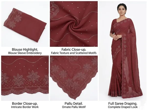 Red_Vichitra_Premium_Saree_For_Women