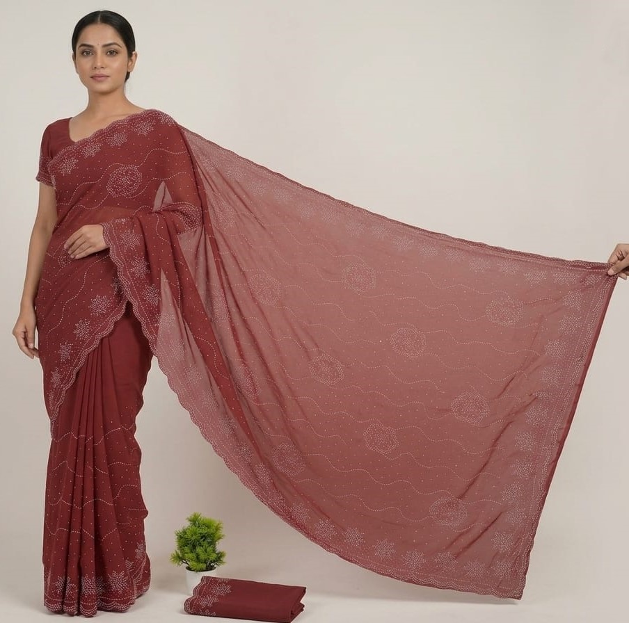 Red_Vichitra_Premium_Saree_For_Women