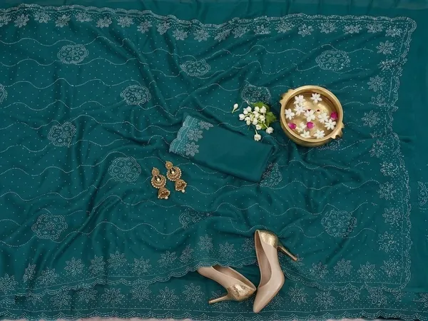 Teal_Vichitra_Premium_Saree_For_Women