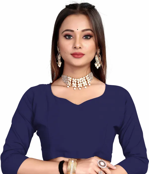 Blue_Georgette_Premium_Saree_For_Women