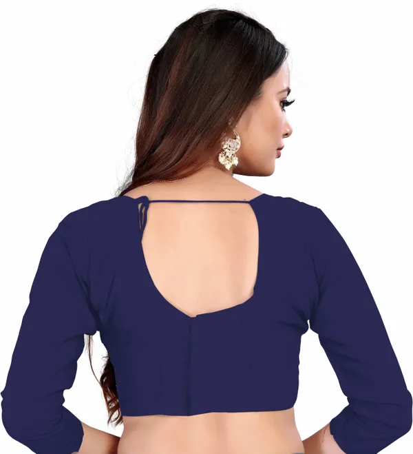 Blue_Georgette_Premium_Saree_For_Women
