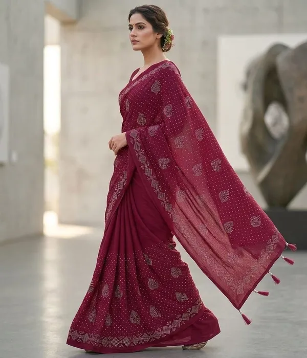 Pink_Chiffon_Premium_Saree_For_Women