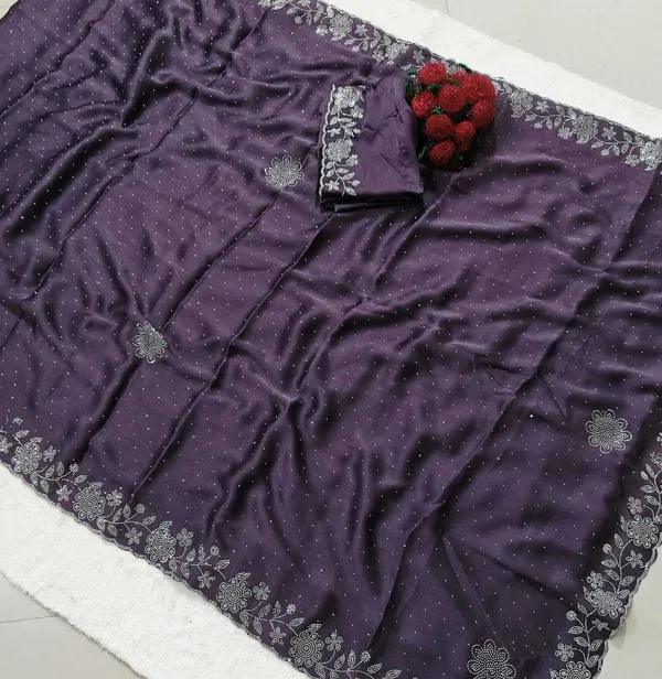 Purple_Chiffon_Premium_Saree_For_Women