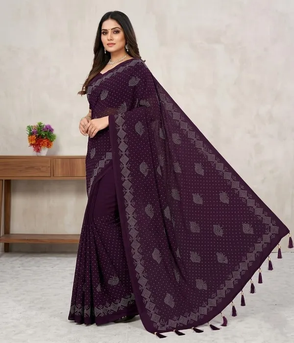 Purple_Chiffon_Premium_Saree_For_Women