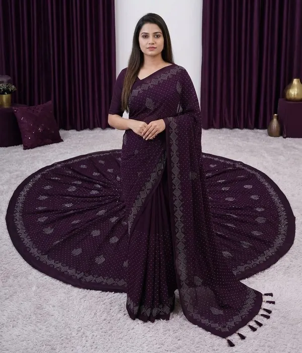 Purple_Chiffon_Premium_Saree_For_Women