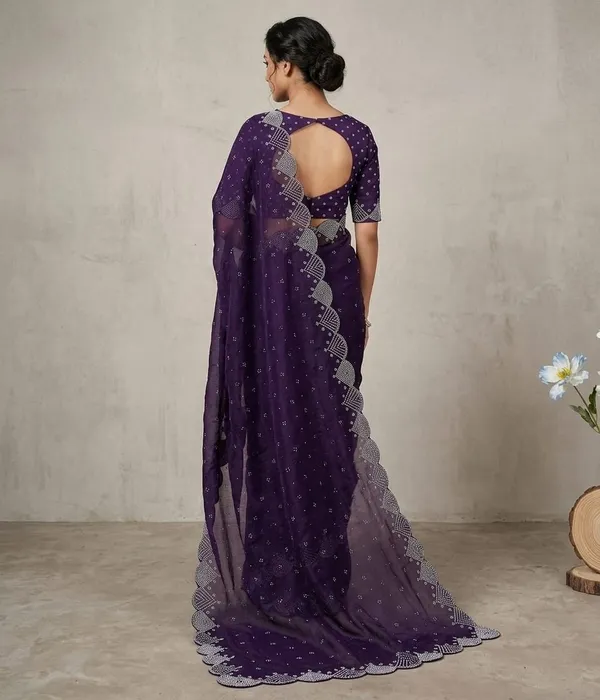 Purple_Satin_Premium_Saree_For_Women