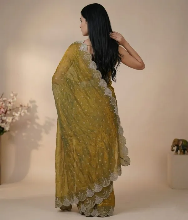 Mustard_Satin_Premium_Saree_For_Women