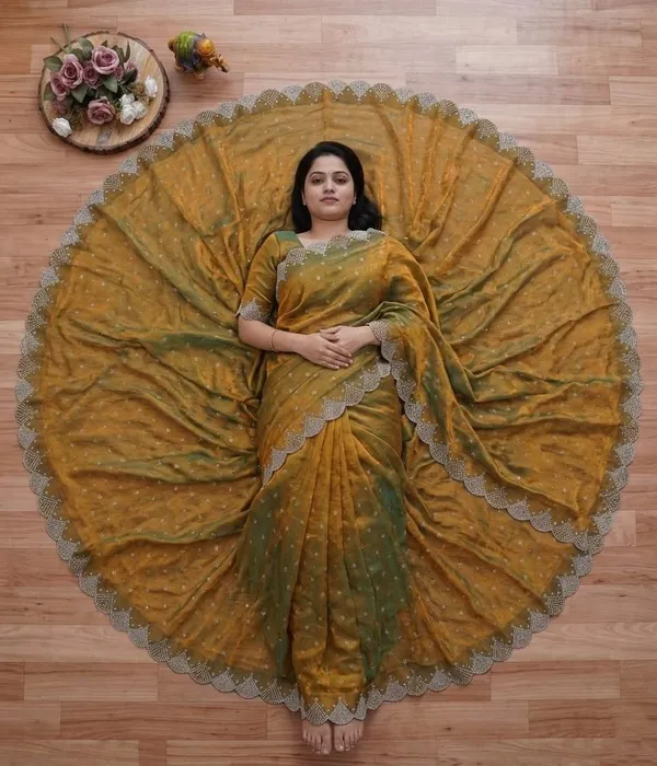 Mustard_Satin_Premium_Saree_For_Women