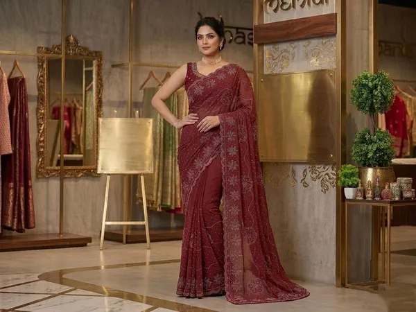 Multicolor_Chiffon_Premium_Saree_For_Women