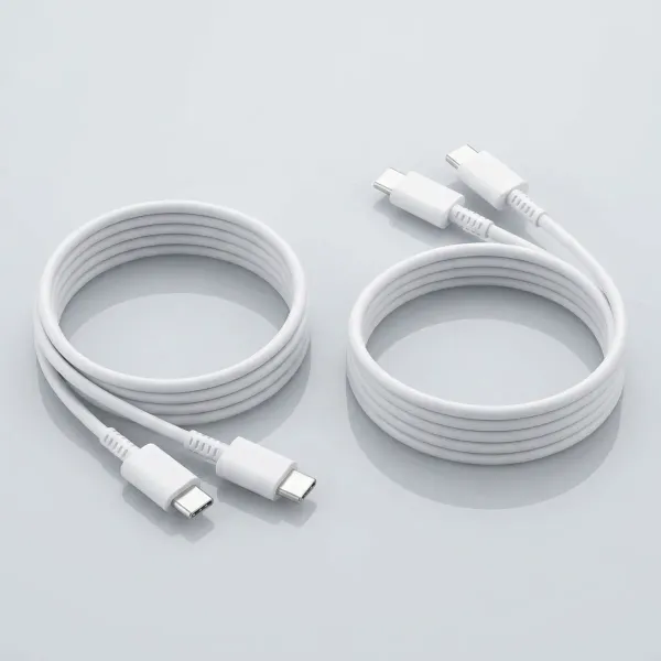 White_Usb_Type_C_To_Type_C_Data_And_Charging_Cable_1_2m_Pack_Of_2