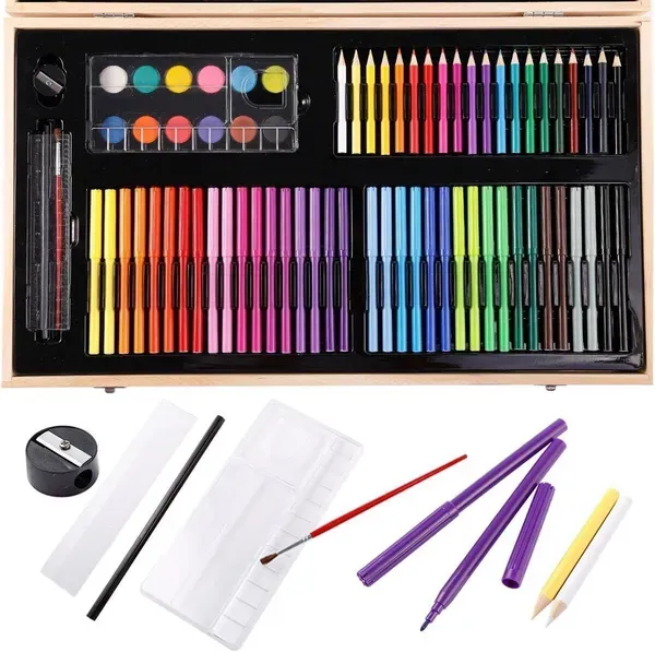 Gabbar_180_Piece_Painting_Set_In_Wooden_Case
