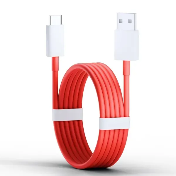 80w_Usb_To_Type_C_Fast_Charging_Cable_1m_Red_White