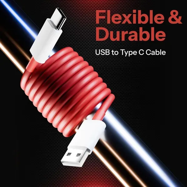 80w_Usb_To_Type_C_Fast_Charging_Cable_1m_Red_White