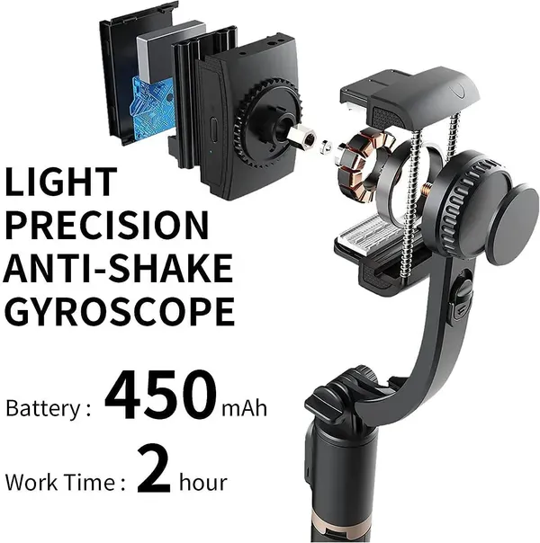 Black_Aluminium_Smartphone_Gimbal_Stabilizer_With_Selfie_Stick