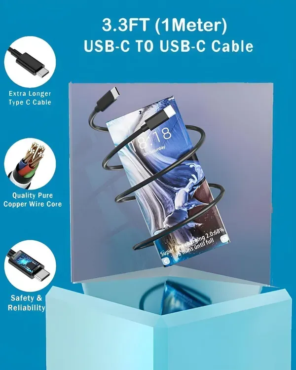 45w_Single_Port_Fast_Charging_Mobile_Charger_Black