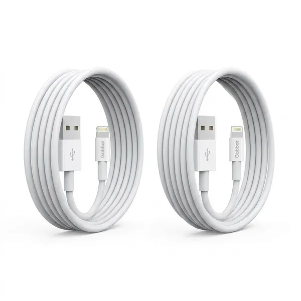 White_Pvc_Fast_Charging_Cable_For_Iphone_Pack_Of_2