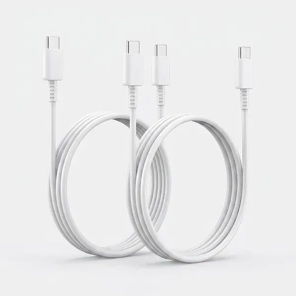 Usb_Type_C_To_Type_C_Data_Charging_Cable_1_2m_White_Pack_Of_2
