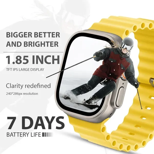 T900_Bluetooth_Calling_Touchscreen_Smartwatch_Yellow