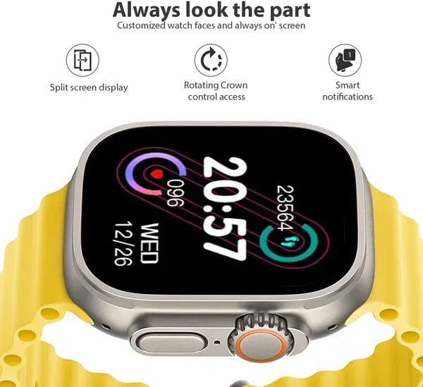 T900_Bluetooth_Calling_Touchscreen_Smartwatch_Yellow