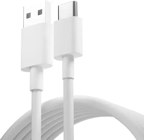 White_80w_Usb_To_Type_C_Fast_Charging_Cable_1m_Pack_Of_2