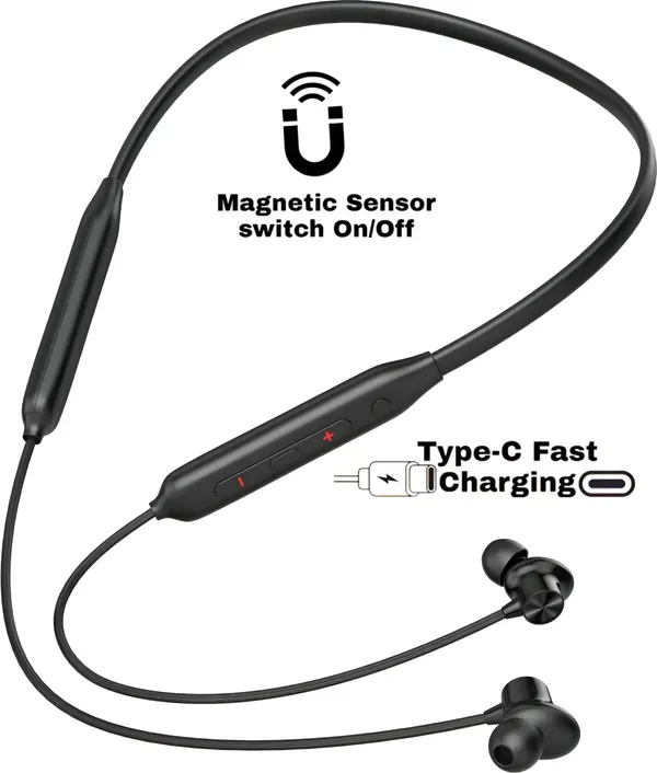 Bullets_Z2_B61_Magnetic_Wireless_Bluetooth_Neckband_Black